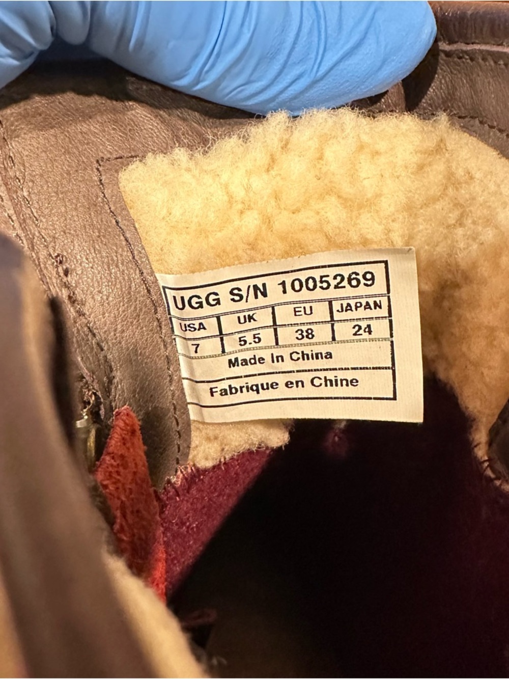 UGG Simmens Waterproof Leather Boot, - Picture 8 of 9